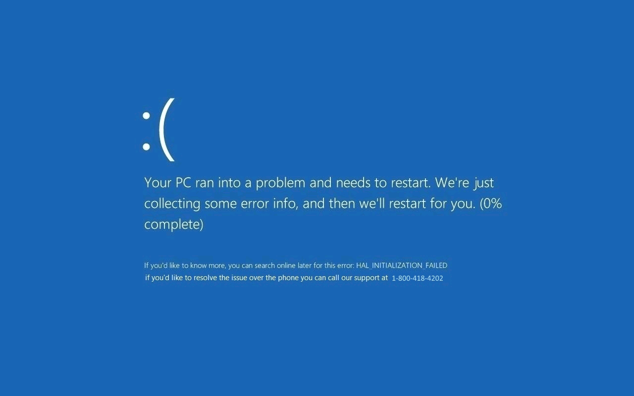 Windows Bluescreen Bedeutung des W10 Bluescreens