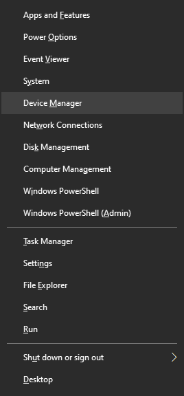 Power User Menu