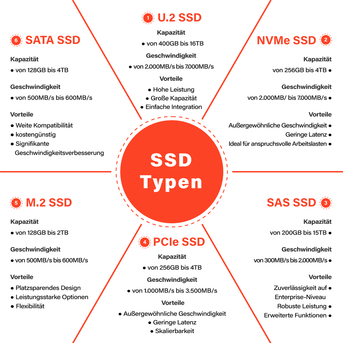 SSD-Typen