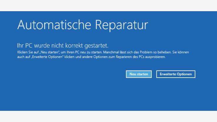 automatische Reparatur windows