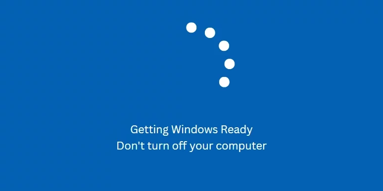 windows wird vorbereitet schalten sie den computer nicht aus hängt