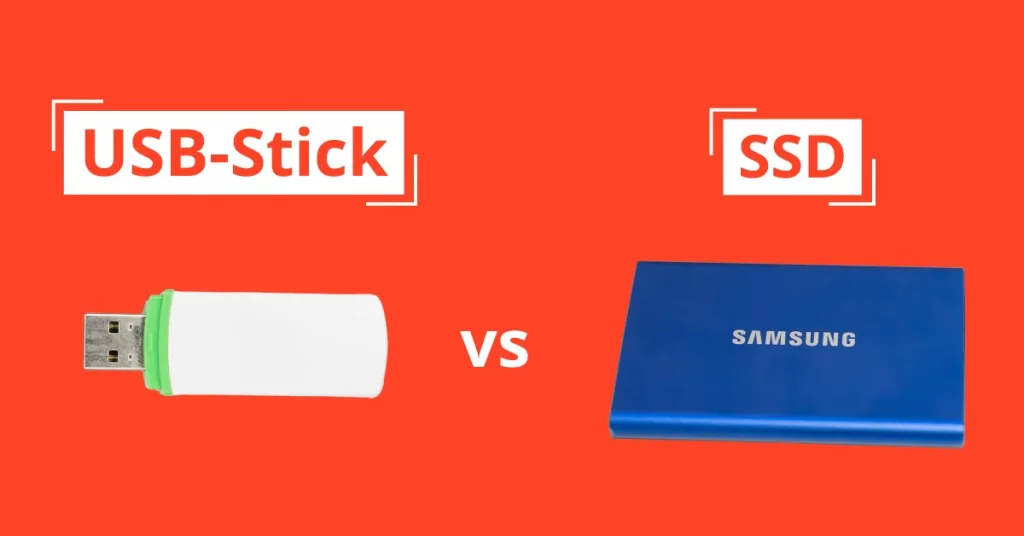 USB-Stick vs. SSD – Der Kampf der Speichertechnologien