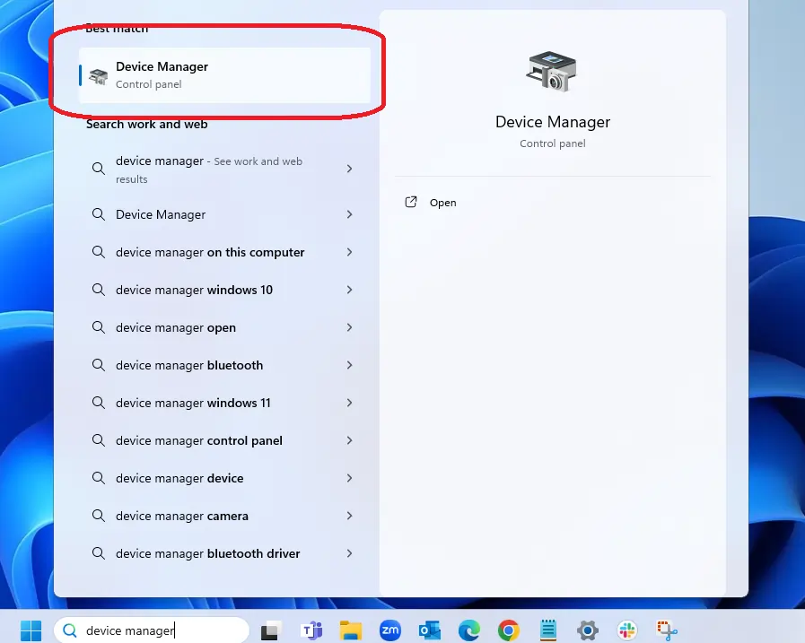 Windows-Tool "Geräte-Manager"