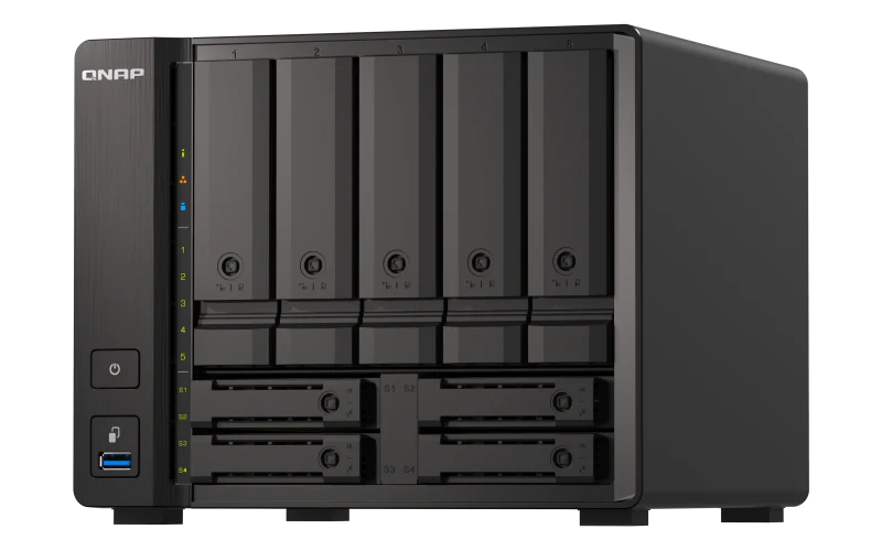 QNAP 9-bay Desktop NAS Datenrettung