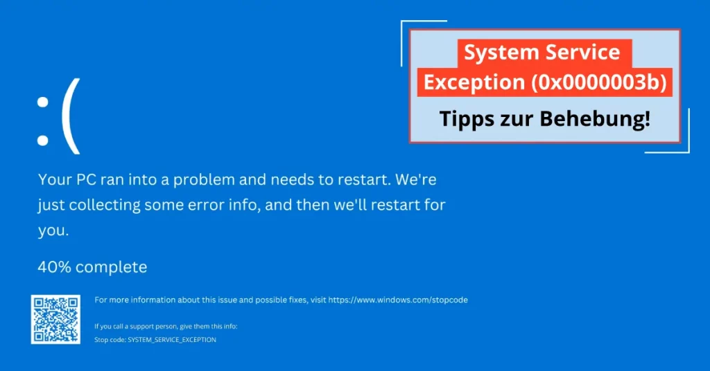 System Service Exception (0x0000003b)