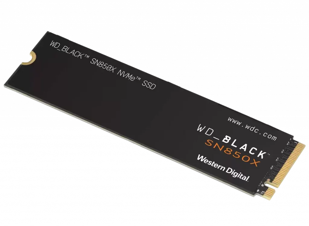 WD BLACK SN850X NVMe SSD gewinkelt (Datenrettung bei PITS)